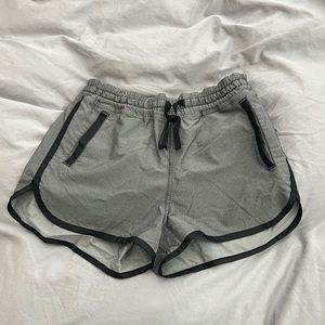 Used Lululemon grey shorts Size 4